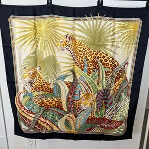 Authentic Ferragamo Silk Scarf